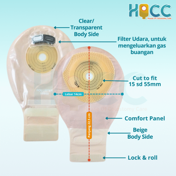 Kantong Kolostomi Hollister Anak 88800 - Gambar 6