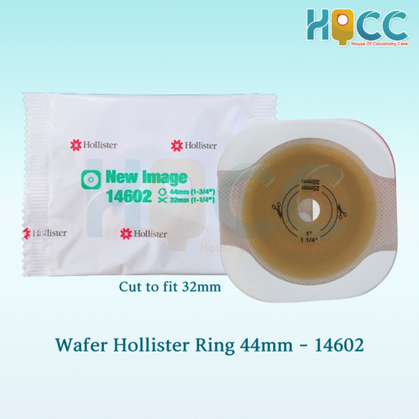 Wafer Colostomy Bag | Colostomy Bag Hollister | Skin barrier Tempelan Hollister New Image - Gambar 2