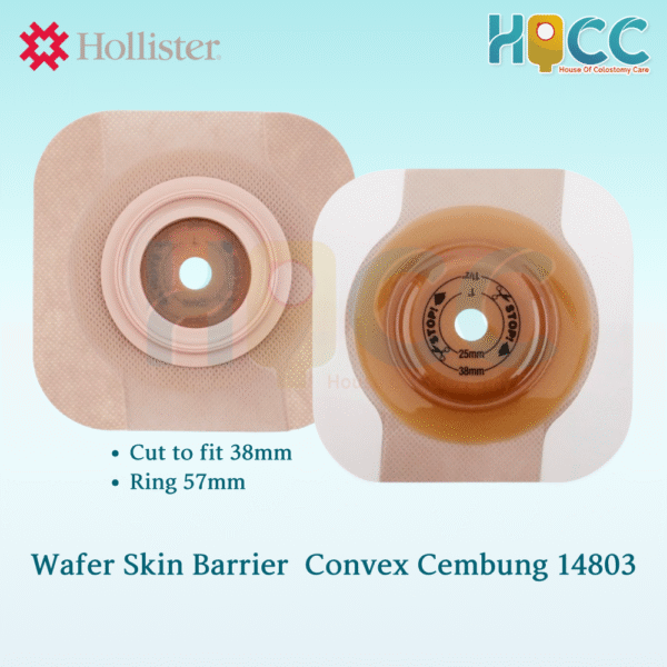 Hollister Skin Barrier Wafer Convex Cembung 14803 - 14804 - Gambar 4