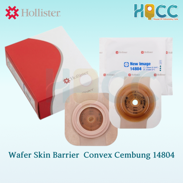 Hollister Skin Barrier Wafer Convex Cembung 14803 - 14804 - Gambar 3