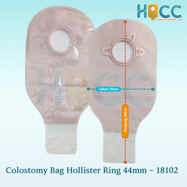Colostomy Bag Kantong Kolostomi Two Pieces 18102, 18103, & 18104 Hollister - Gambar 3