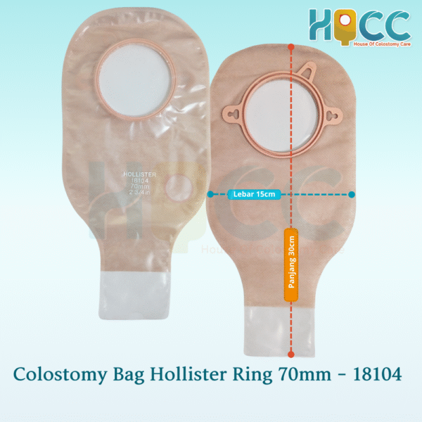 Colostomy Bag Kantong Kolostomi Two Pieces 18102, 18103, & 18104 Hollister - Gambar 6