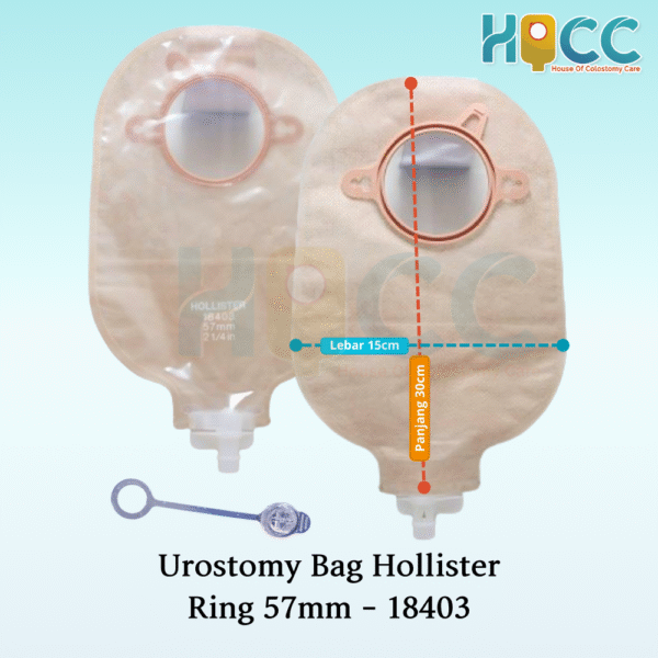 HOLLISTER UROSTOMY BAG Ring  44/ 57/70 MM- 18402, 18403, & 18404 - Gambar 5