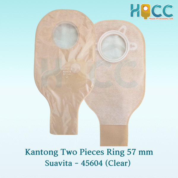 Kantong Suavita Two Pieces Ring 57 mm Clear / Opak - Gambar 5