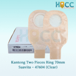 Kantong Suavita Two Pieces Ring 70 MM Clear / Opak