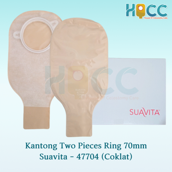 Kantong Suavita Two Pieces Ring 70 MM Clear / Opak - Gambar 4