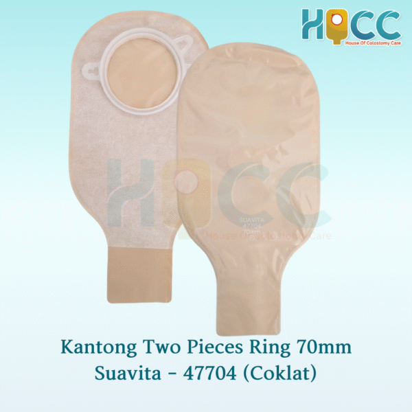 Kantong Suavita Two Pieces Ring 70 MM Clear / Opak - Gambar 3