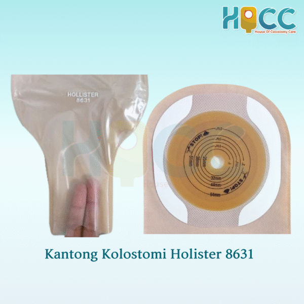 Colostomy Bag | Kantong Kolostomi Hollister Per BOX isi 10 Pcs 8631 - Gambar 4