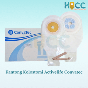 CONVATEC ACTIVELIFE COLOSTOMY BAG / KANTONG KOLOSTOMI