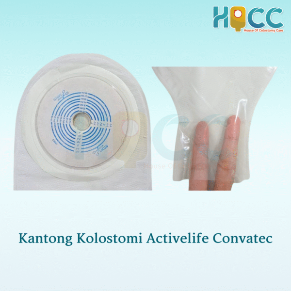 CONVATEC ACTIVELIFE COLOSTOMY BAG / KANTONG KOLOSTOMI - Gambar 4