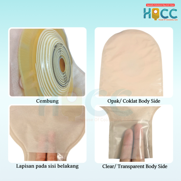 Kantong Kolostomi Coloplast Alterna Convex - Gambar 2