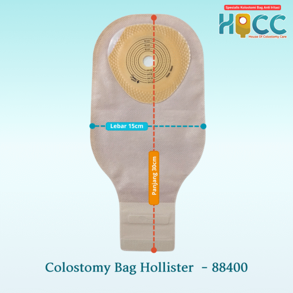 Kantong kolostomi / colostomy bag dewasa Hollister 88400 - Gambar 3