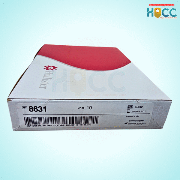 Colostomy Bag | Kantong Kolostomi Hollister Per BOX isi 10 Pcs 8631 - Gambar 2
