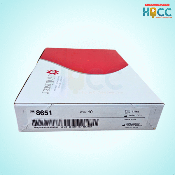 Colostomy Bag | Kantong Kolostomi Hollister Per BOX isi 10 Pcs 8651 - Gambar 5