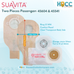 Skin Barrier Tempelan Suavita dan Kantong Suavita Ring 57 Mm