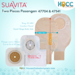 Wafer Skin Barrier Suavita Kantong Pasangan Clear Opak Ring 70 MM Set