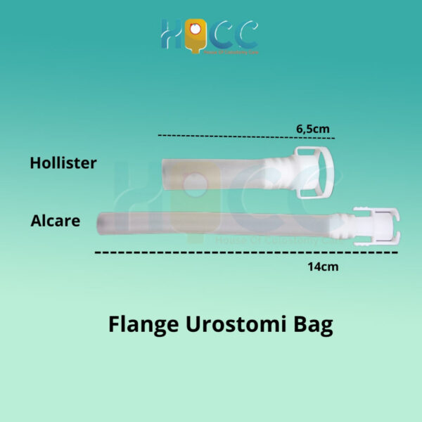Flange Sambungan Untuk Urostomi Bag Alcare - Gambar 2