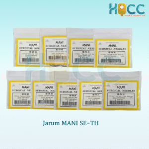Jarum Hecting Mani Otot 1/2 Lingkaran - Penampang Bulat/ Tappered