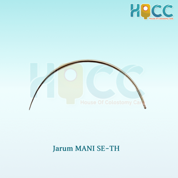 Jarum Hecting Mani Otot 1/2 Lingkaran - Penampang Bulat/ Tappered - Gambar 5