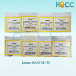 Jarum Hecting Mani Otot 3/8 Lingkaran, Penampang Bulat Tappered