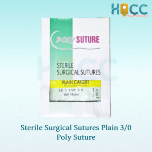 STERILE SURGICAL SUTURE CATGUT PLAIN POLYSUTURE