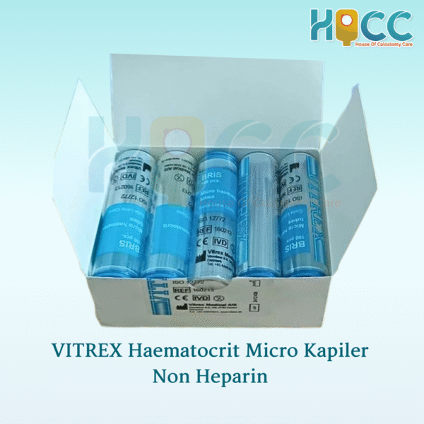 VITREX Tabung Micro Haematocrit  Biru - Gambar 3
